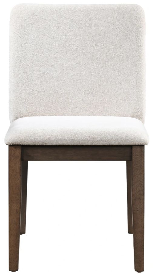 New Classic® Home Furnishings Kody Cream/Dark Walnut Dining Side Chair-2
