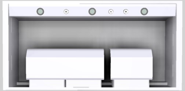Vent-A-Hood® Designer Series 48" White Wall Mounted Range Hood-2