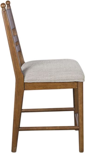 Signature Design by Ashley® Chadworth Brown Upholstered Bar Stool-4