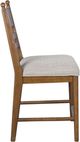 Signature Design by Ashley® Chadworth Brown Upholstered Bar Stool-4