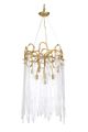 Chelsea House Antique/Clear Sutton House Chandelier-0