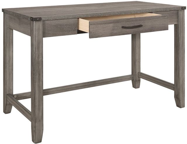 Mazin Furniture Woodrow Gray Writing Desk-1