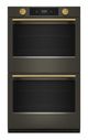 KitchenAid® 30" Black Ore Smart Double Electric Wall Oven with Assisted Cook Cycles-4