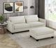 Homelegance® Zeke Ivory Sofa-1