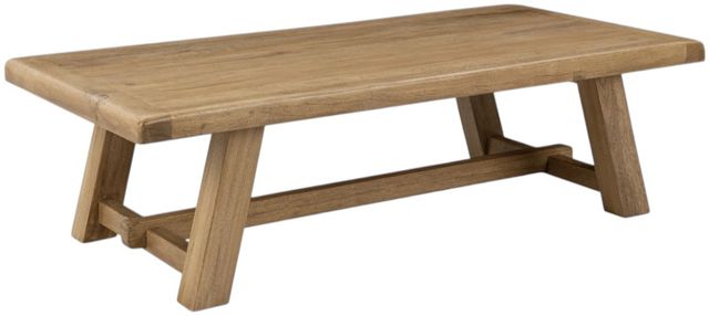 Classic Home Valen Sand Washed Coffee Table-0