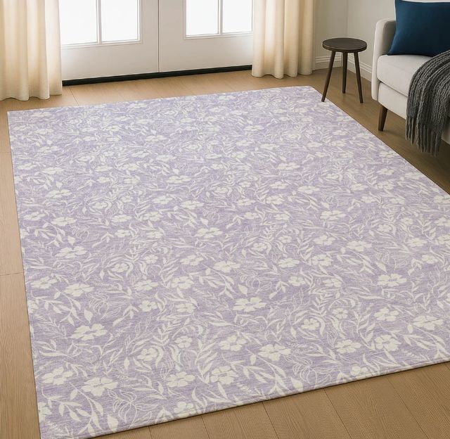 Dalyn™ Rug Company Soft Essentials SE4 Lavender 5'x8' Area Rug-1