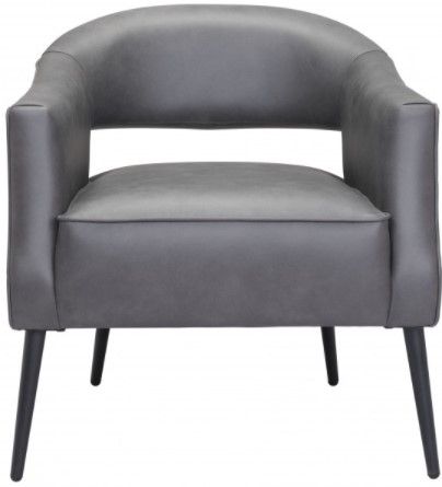 Zuo® Modern Berkeley Vintage Gray Accent Chair-1