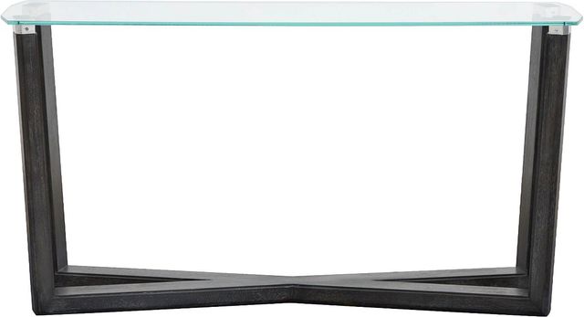 Magnussen Home® Wexler Black Truffle Rectangular Sofa Table-1