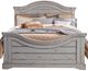 American Woodcrafters 7820 Stonebrook Antique Gray Full Panel Bed-0