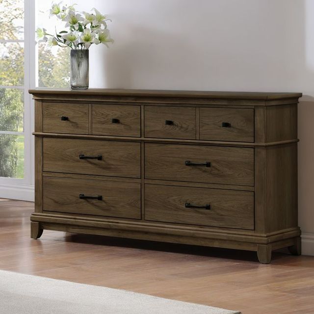 New Classic® Home Furnishings Sunstone Walnut Dresser-1