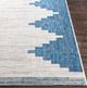 Surya Eagean Navy/Off-White 4'x6' Area Rug-1
