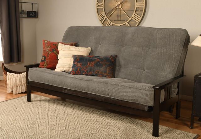 Kodiak Furniture Marmont Thunder 8" Coil Hinged Innerspring Queen Futon Mattress -2