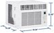 GE® 6,000 BTU White Electronic Window Mount Air Conditioner-3
