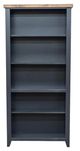 Legends Home Essex Seal Skin/Whiskey Bookcase-3