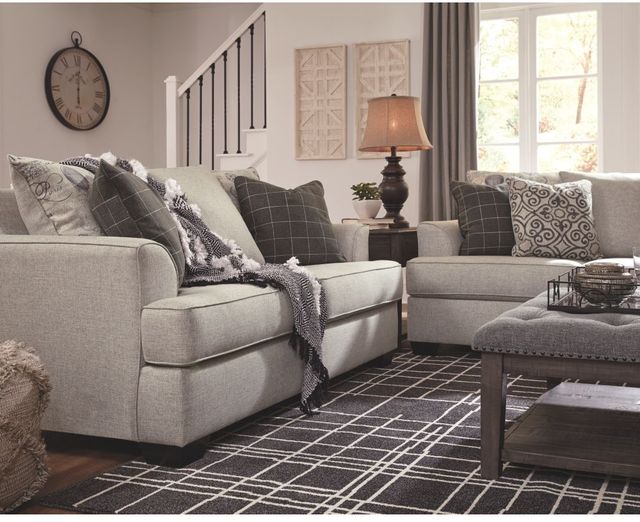 Signature Design by Ashley® Velletri Pewter Loveseat-4