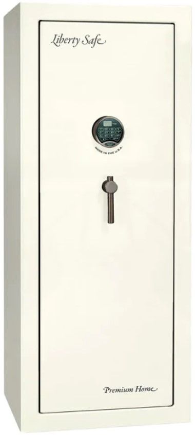 Liberty Safe Premium Home White Marble/Black Chrome 17 Electronic Gun Safe-0