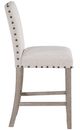Global Furniture USA D1622 White Bar Stool-2
