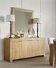 A.R.T. Furniture® Garrison Washed Oak Square Mirror-2