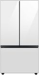 Samsung Bespoke 36" 24.0 Cu. Ft. White Glass Counter Depth French Door Refrigerator with AutoFill Water Pitcher-0