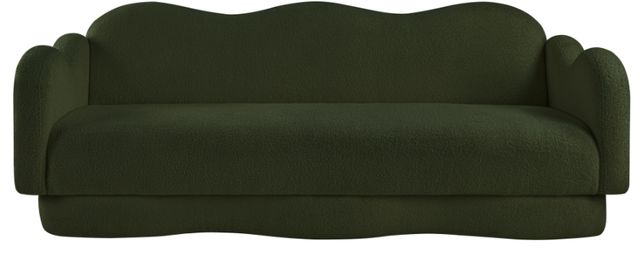 Meridian Furniture Bloom Green Upholstered Sofa-1