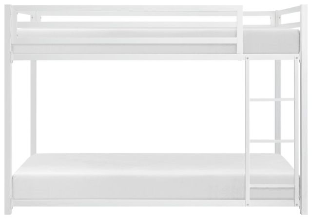 Homelegance® Jovie White Twin/Twin Bunk Bed-2