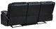 Coaster® Camila Black Motion Reclining Sofa-4
