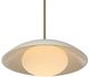 Renwil® Abbie Dark Antique Brushed Brass Pendant Light-4