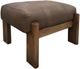 International Furniture Direct Balam Brown/Stained Brown Ottoman-0