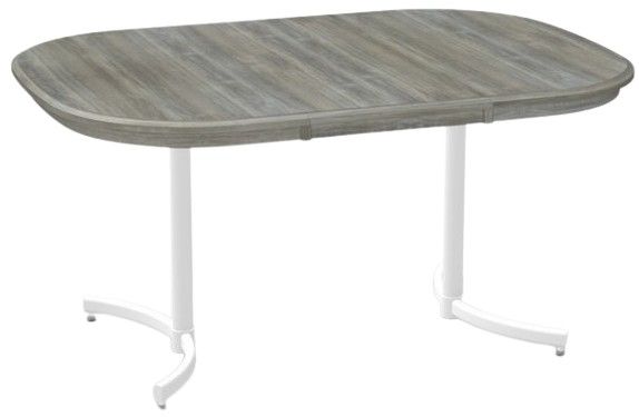 Chromcraft Customizable Marion Extendable High Pressure Laminate Dining Table-4