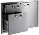 LYNX® Professional Classic 36" Stainless Steel Door Drawer Combination-2