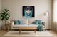 Classy Living Woman of Turquoise Rhinestones 40" Wall Art-1