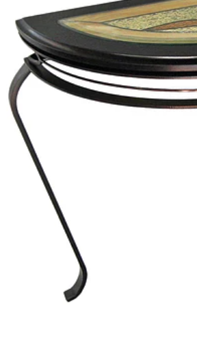 Forge Design Signature Stained Glass Sofa Table-1