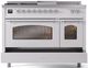 Ilve® Nostalgie II Series 48" Custom RAL Color Pro Style Dual Fuel Range-4