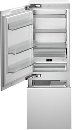 Bertazzoni Professional Series 30 in. 15.5 Cu. Ft. Panel Ready Built In Counter Depth Bottom Freezer Refrigerator