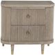 Fairfield® Customizable Everett 2-Drawer Demilune Nightstand-1