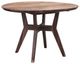 Porter International Designs Urban Brown Round Dining Table-0