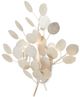 Currey & Company Lunaria Contemporary Silver Leaf Wall Sconce-1