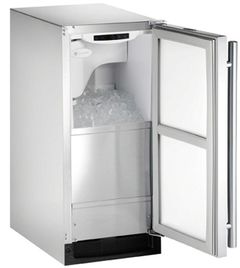 U-Line Outdoor Series 15" Outdoor Ice Maker-Stainless Steel