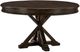Mazin Furniture Cardano Driftwood Charcoal Round DIning Table-1