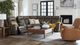 Palliser® Furniture Customizable Asher 6-Piece Power Reclining Curved Sectional with Storage Console-3