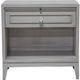 Vanguard® Furniture Vanguard Jones Dove Gray Nightstand-1