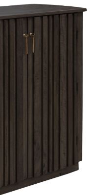 International Furniture Direct Mezquite Natural Guamuchil 4-Door Console-1