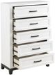 Mazin Furniture Garretson White Chest-2