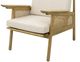 YHD Cane Brown Lounge Chair-1