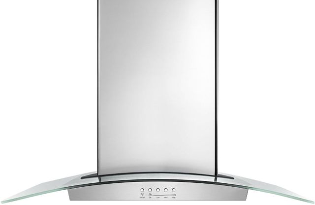 Maytag® 30" Stainless Steel Modern Glass Wall Mount Range Hood-0