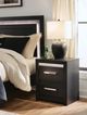 Signature Design by Ashley® Brizmore Black Nightstand-1