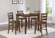Crown Mark Ashborn 5-Piece Brown Counter Dining Set-1