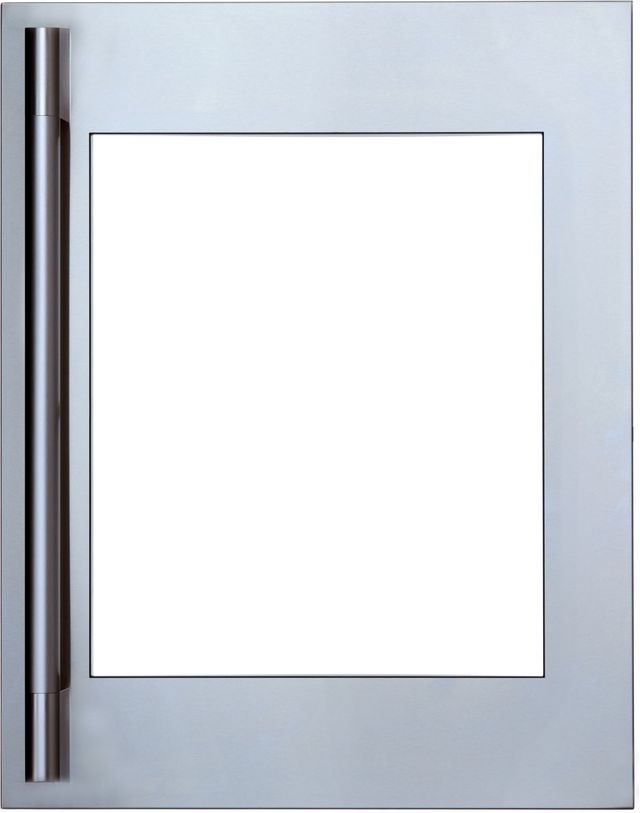SKS Professional Series 24"  Stainless Steel Right Hinge Undercounter Refrigerator Door Panel Kit-0