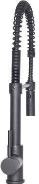 ZLINE Autograph Edition Matte Black Sierra Pull Down Spring Single Handle Kitchen Faucet-2