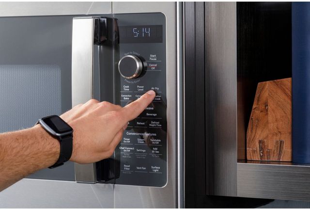 GE Profile™ 1.7 Cu. Ft. Stainless Steel Over The Range Microwave-3